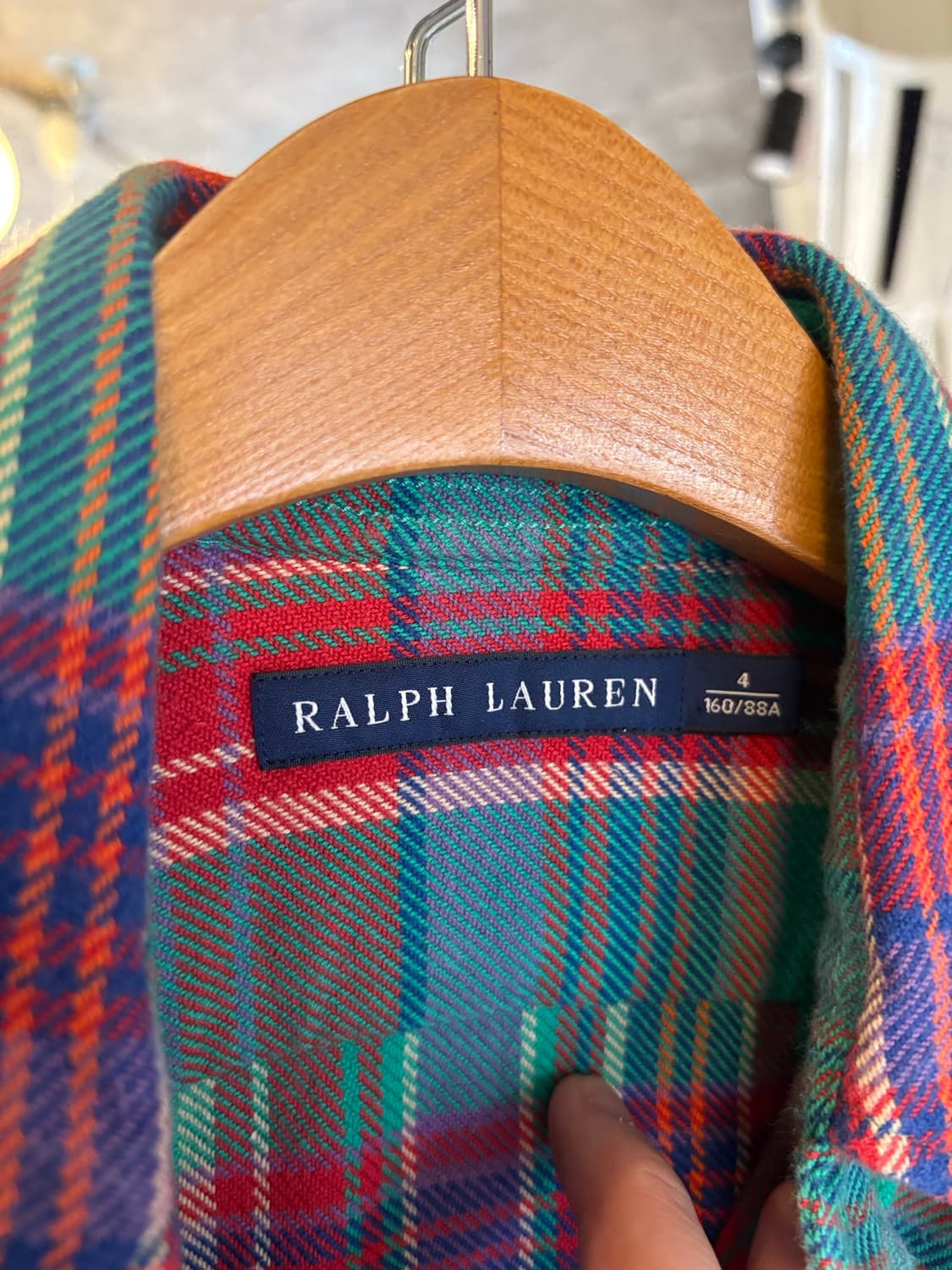 랄프로렌 플란넬셔츠 상품이미지3