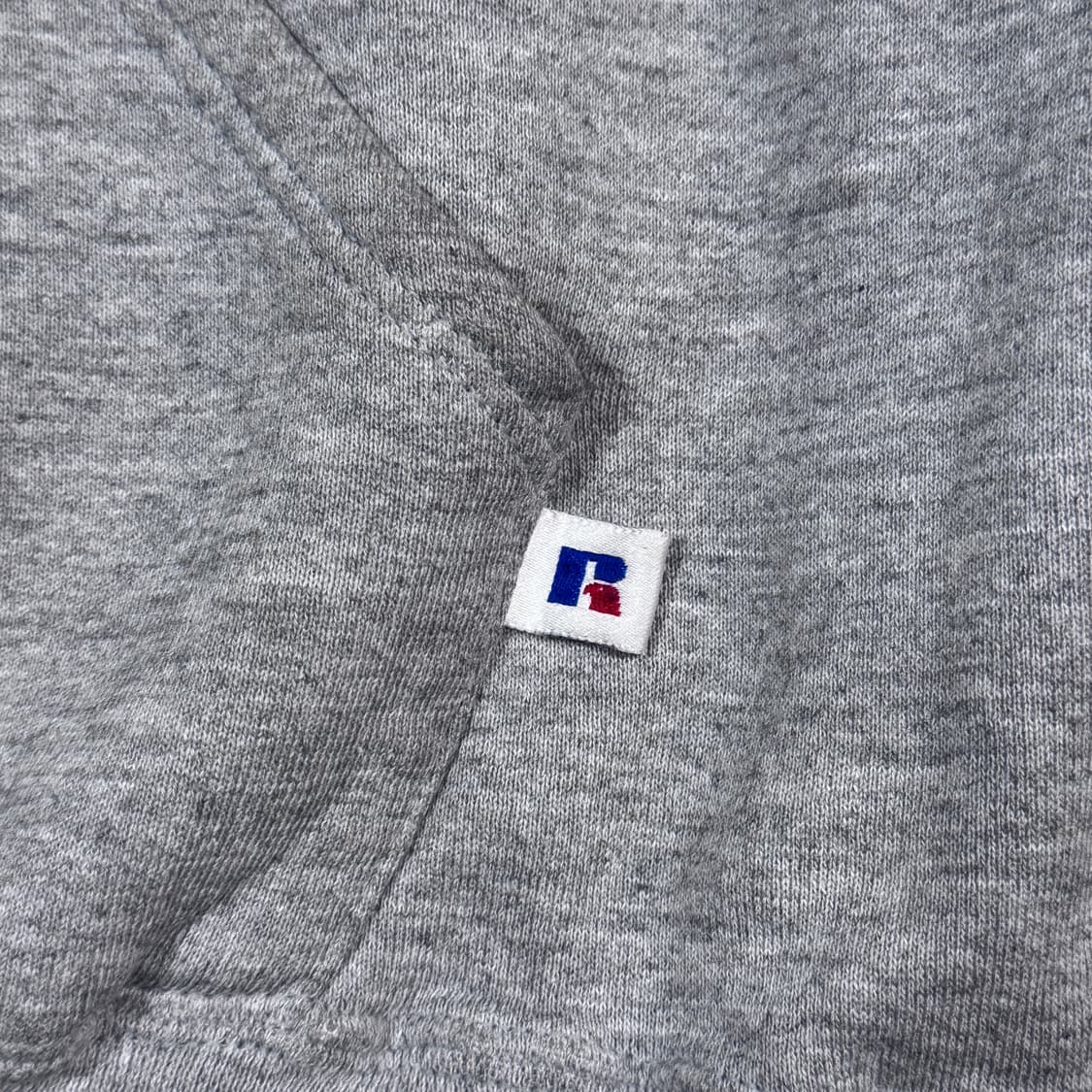 Vintage 90s 러셀 그레이 후드티 상품이미지3