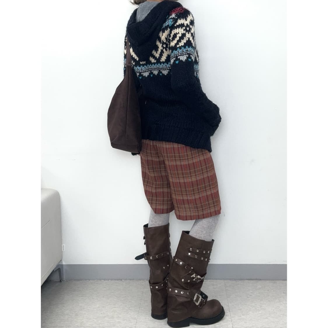 빈티지 노르딕 가디건 상품이미지3
