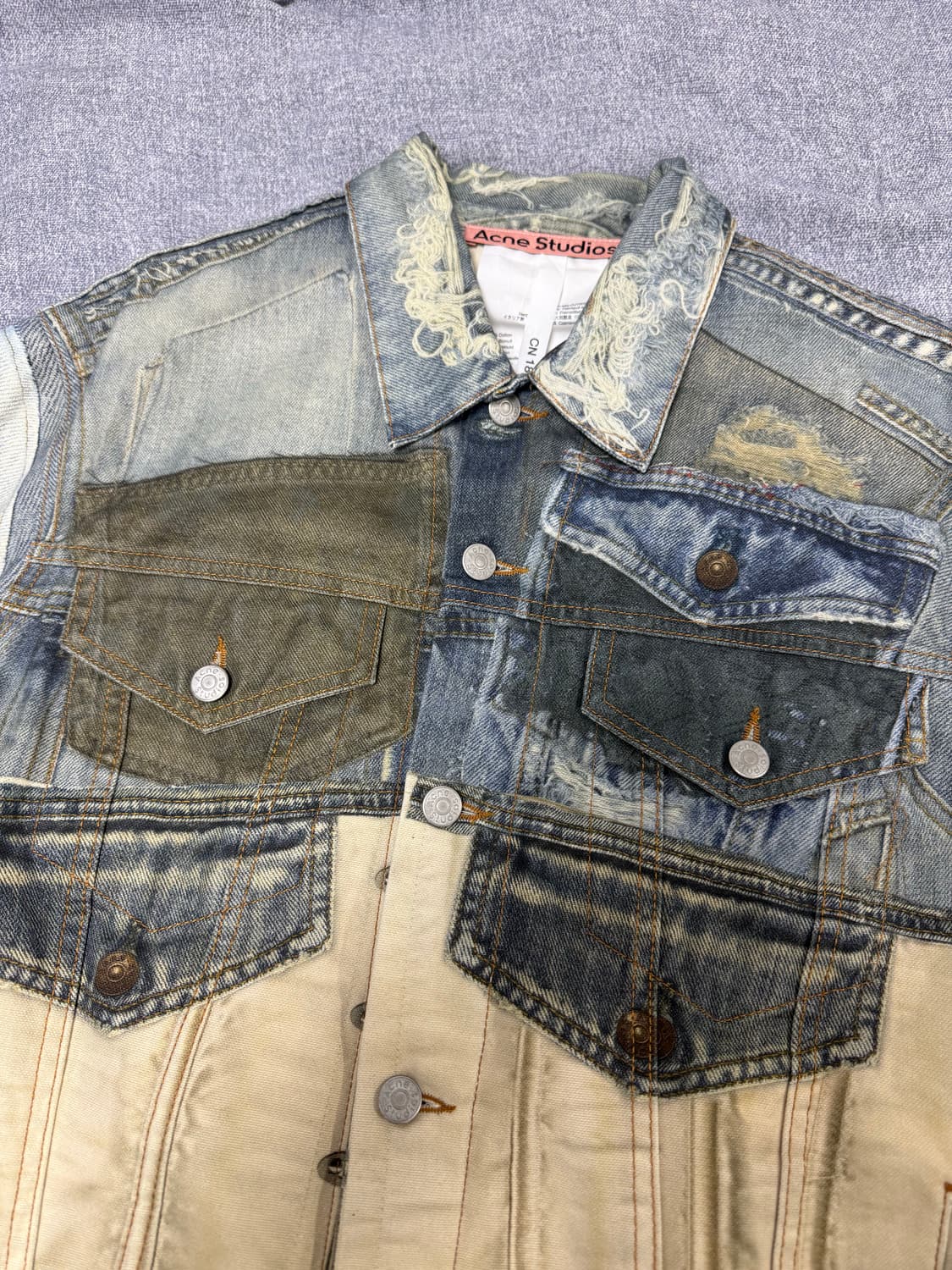 아크네스튜디오 트롱프뢰유 데님 자켓 상품이미지2