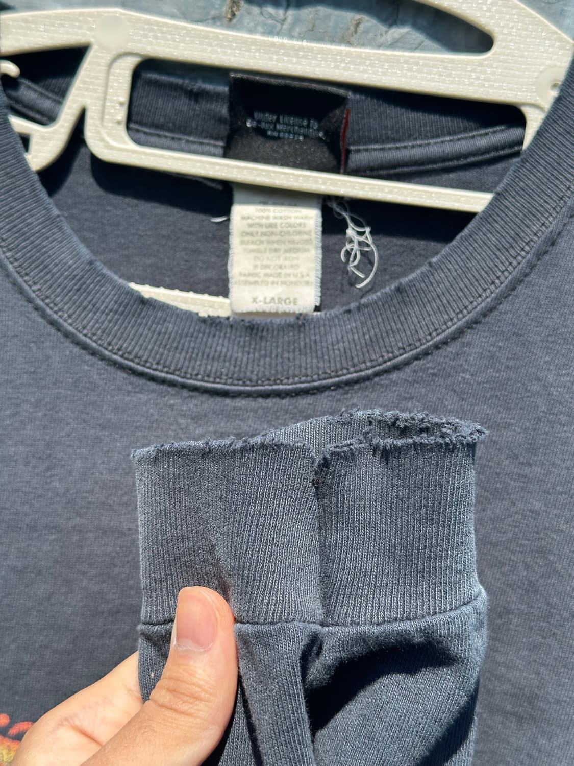 빈티지 할리데이비슨 플레임 롱슬리브 상품이미지9