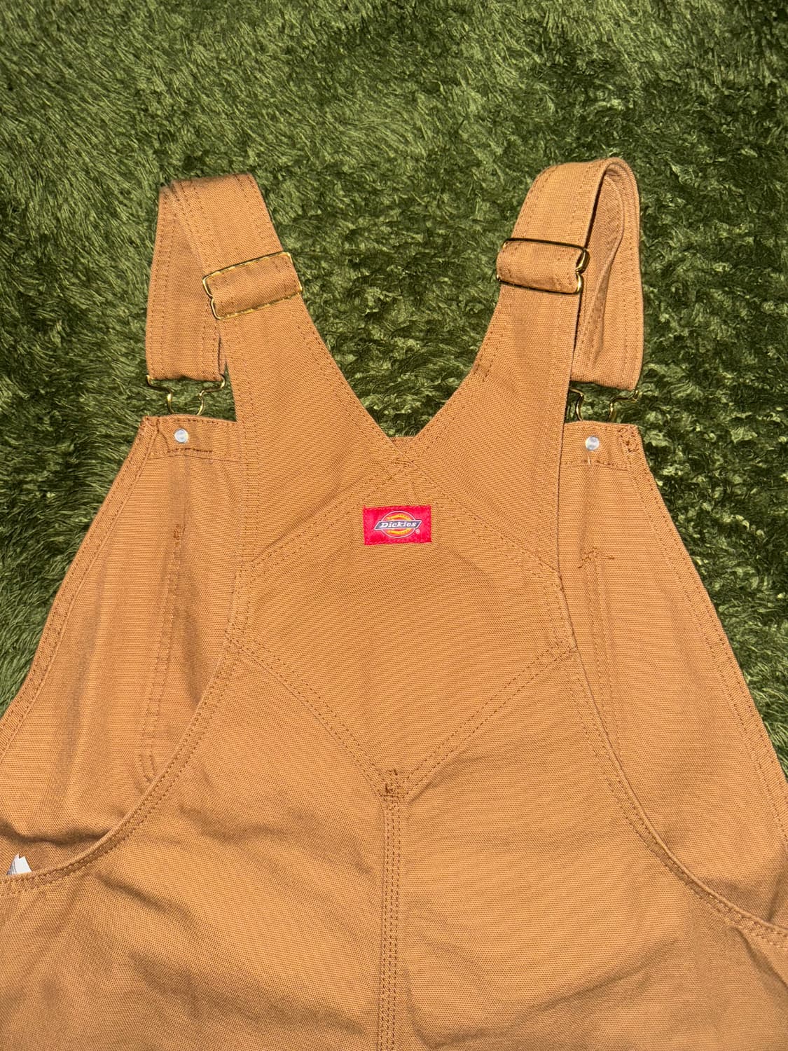 [36] 디키즈 덕 캔버스 헤비웨이트 오버롤 팬츠 브라운 상품이미지9