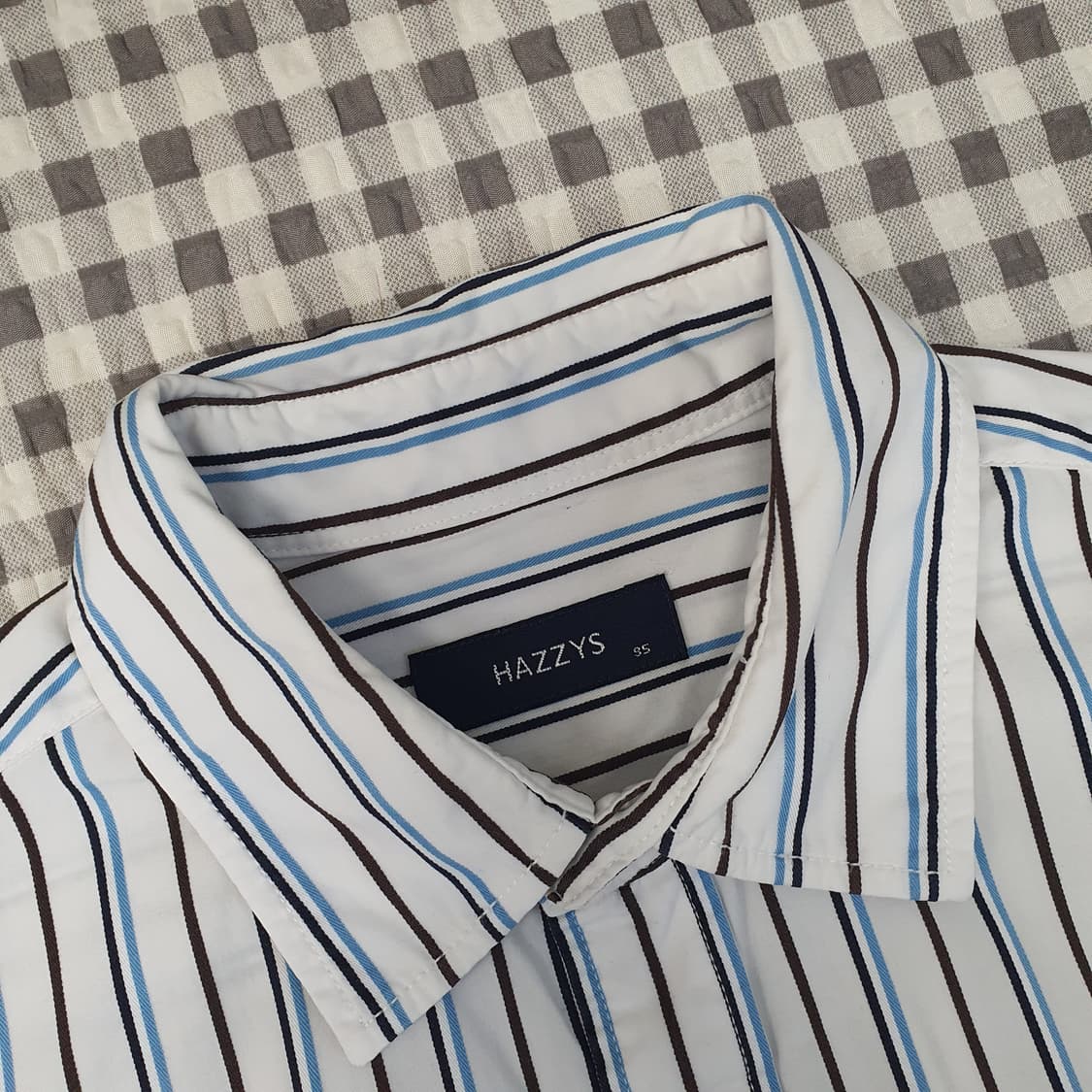 헤지스 스트라이프 긴소매 셔츠 남자95 상품이미지2