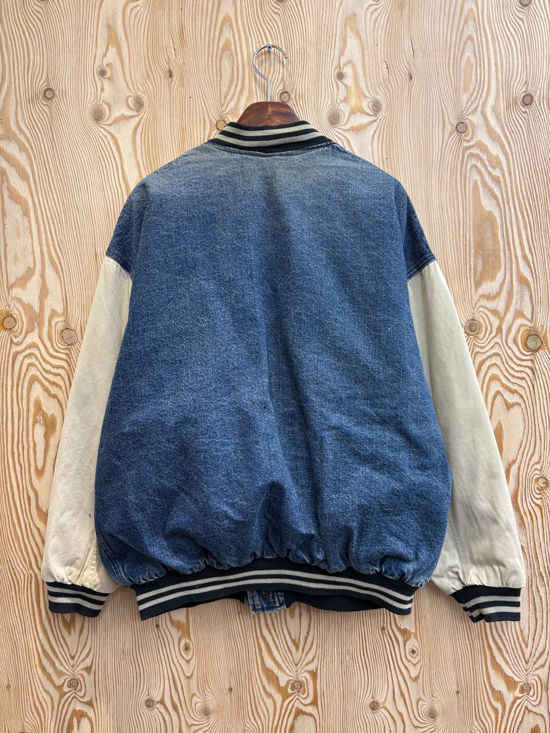 North bay 데님 바시티자켓 상품이미지2