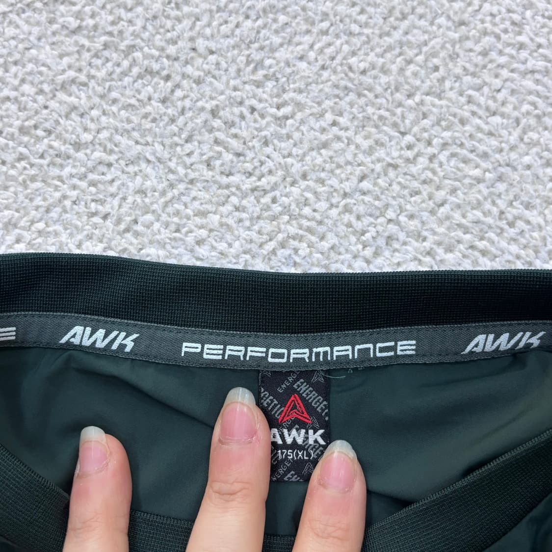 XL 에어워크주니어 나일론 반팔 티셔츠 0403E 상품이미지3