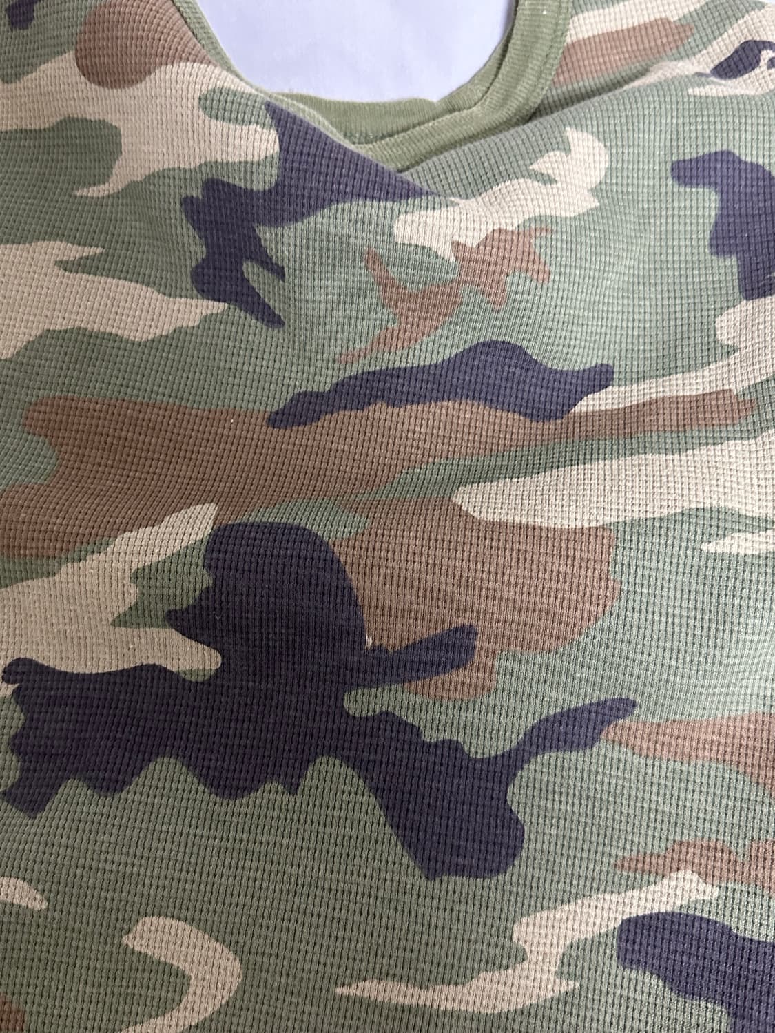 폴로 카모 와플 롱슬리브 상품이미지3