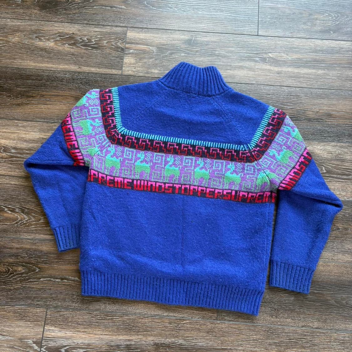 슈프림 출로 윈드스토퍼 집업 스웨터 상품이미지4