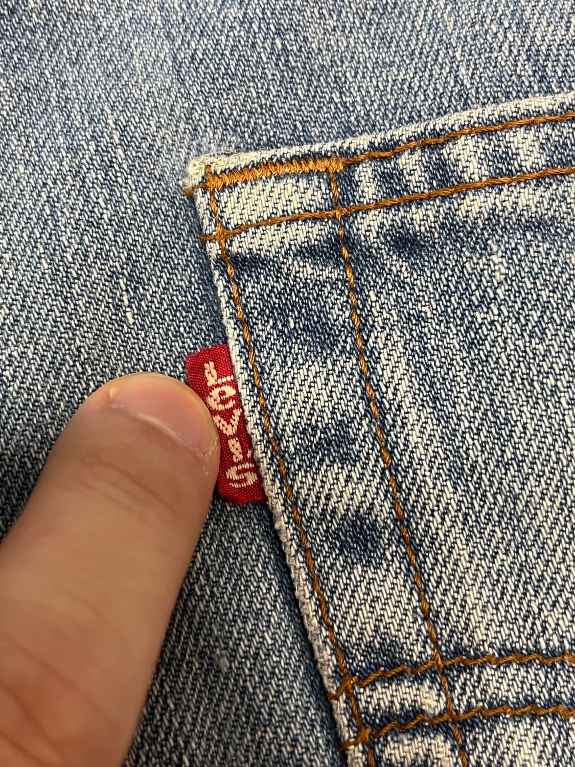 [31] 리바이스 512 빈티지 디스 데님 팬츠 상품이미지3