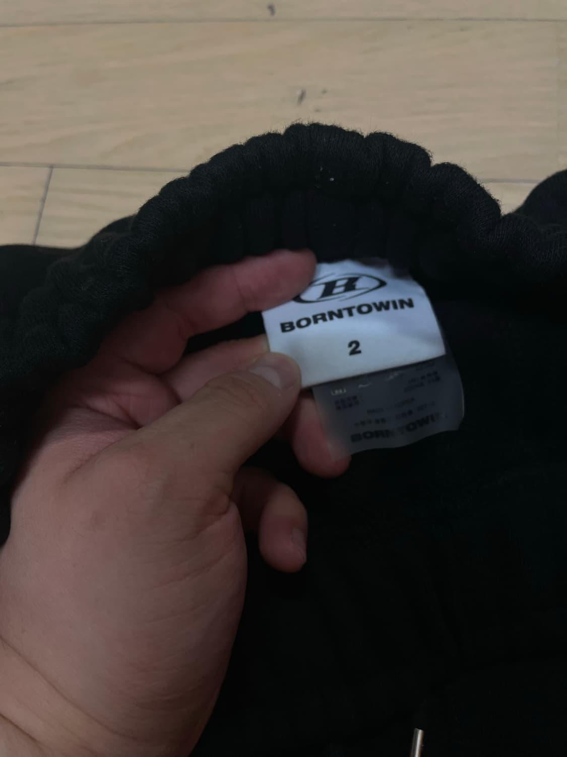 (2) 본투윈 크롬 B 하프 팬츠 쇼츠 블랙 상품이미지7