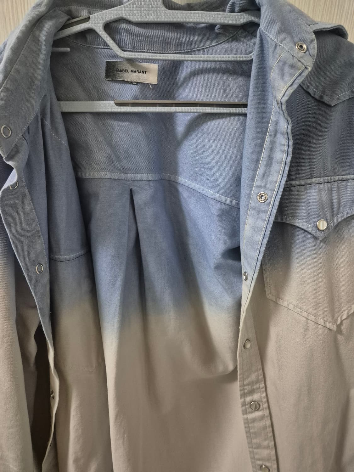 이자벨마랑 레이어드 컬러 셔츠 상품이미지2