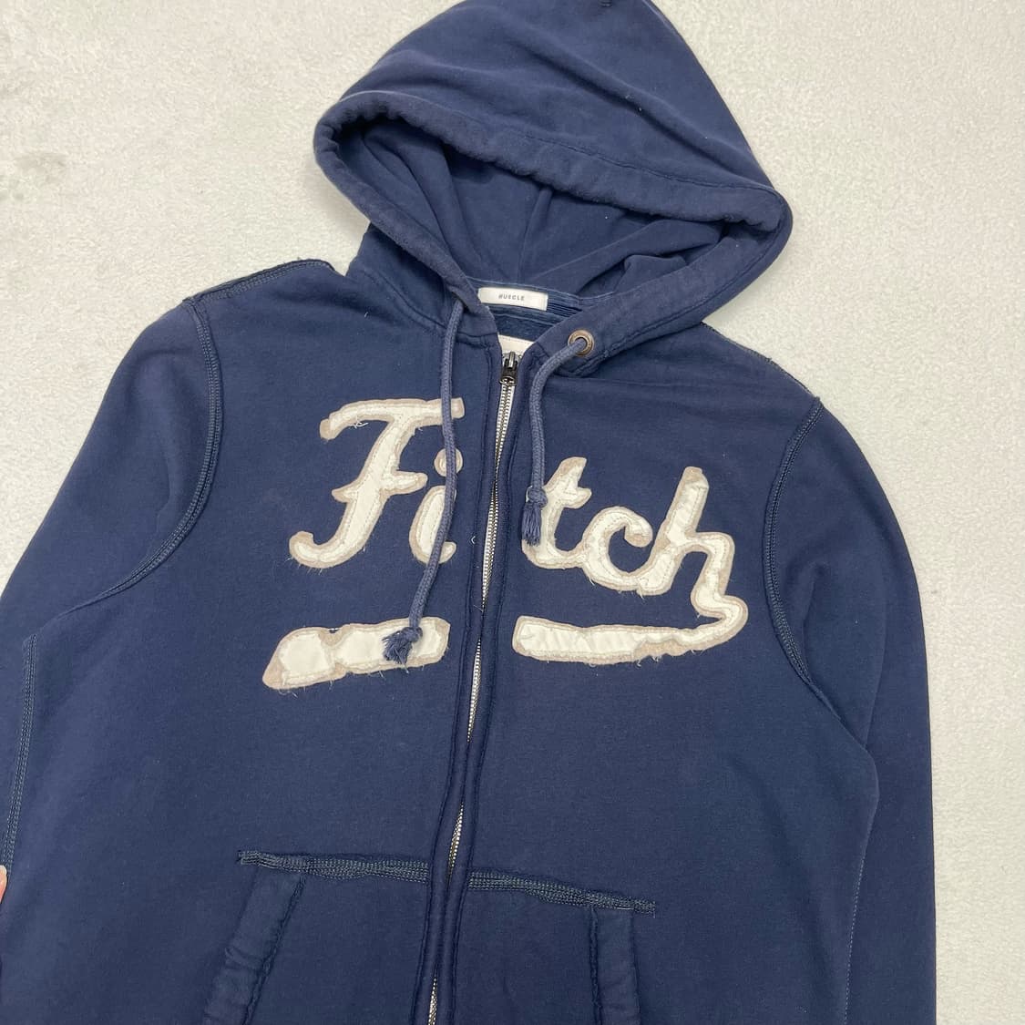 Abercrombie navy hood zip-up 상품이미지6