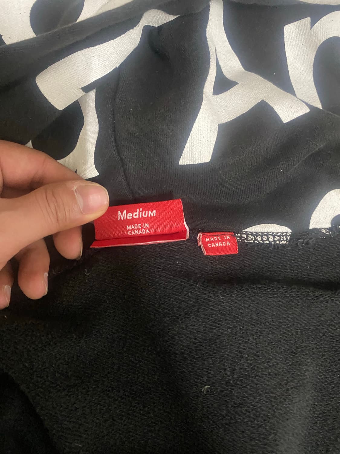 슈프림 Legal Business 후드집업 M 상품이미지5