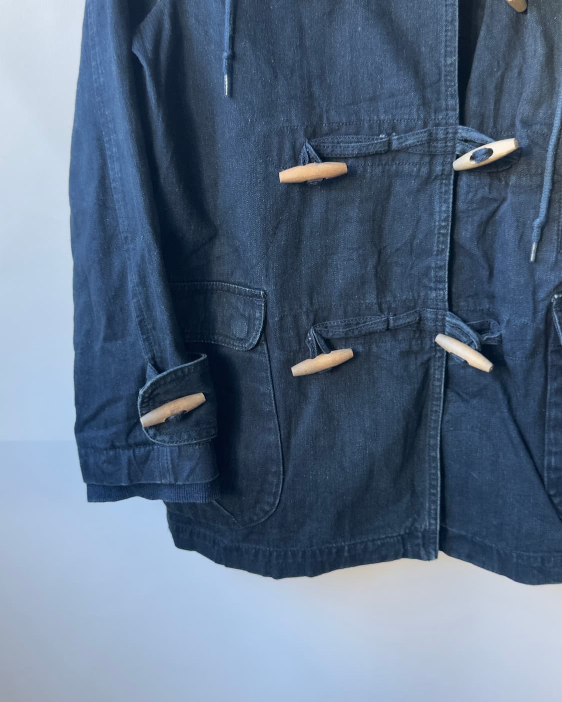 [CEPO] Duffle Denim Hoodie Jacket 상품이미지4