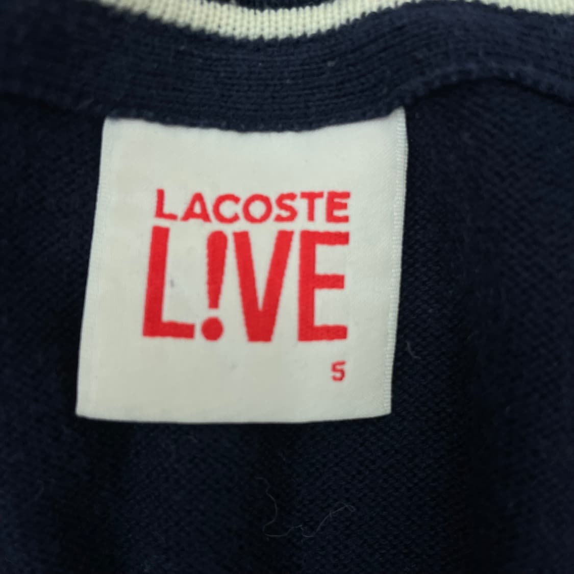 라코스테 네이비 가디건 상품이미지2