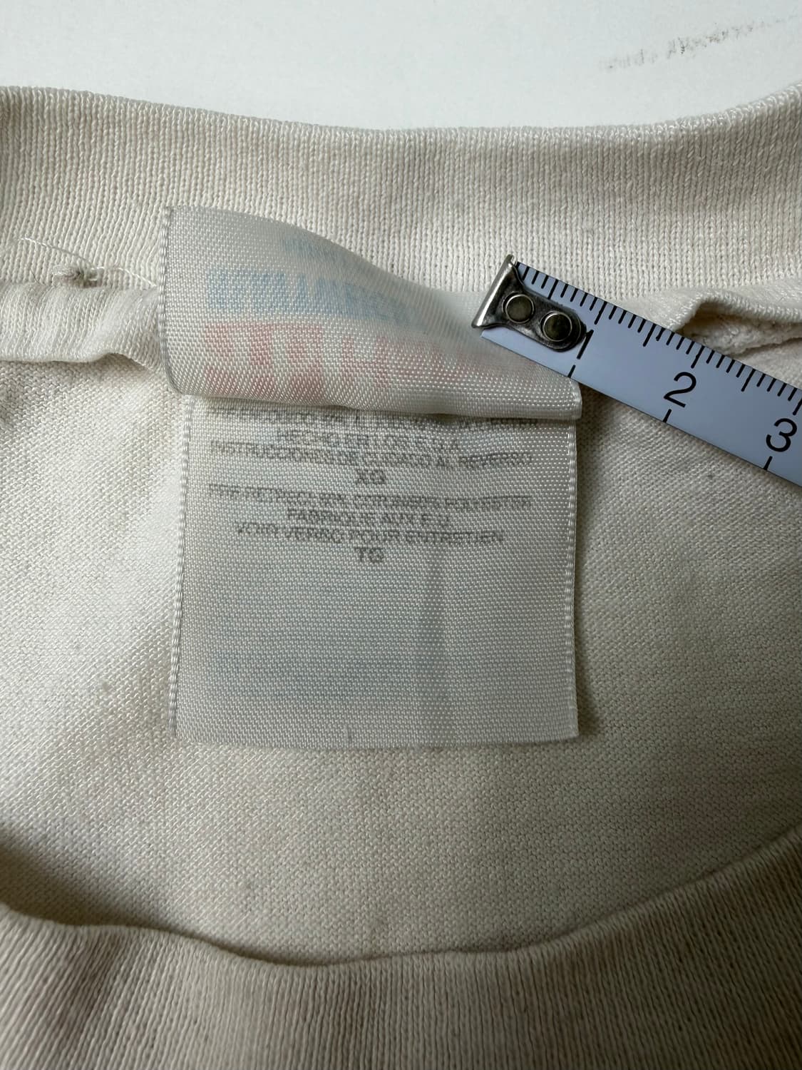 90s Anatomy Tee (white) 상품이미지4