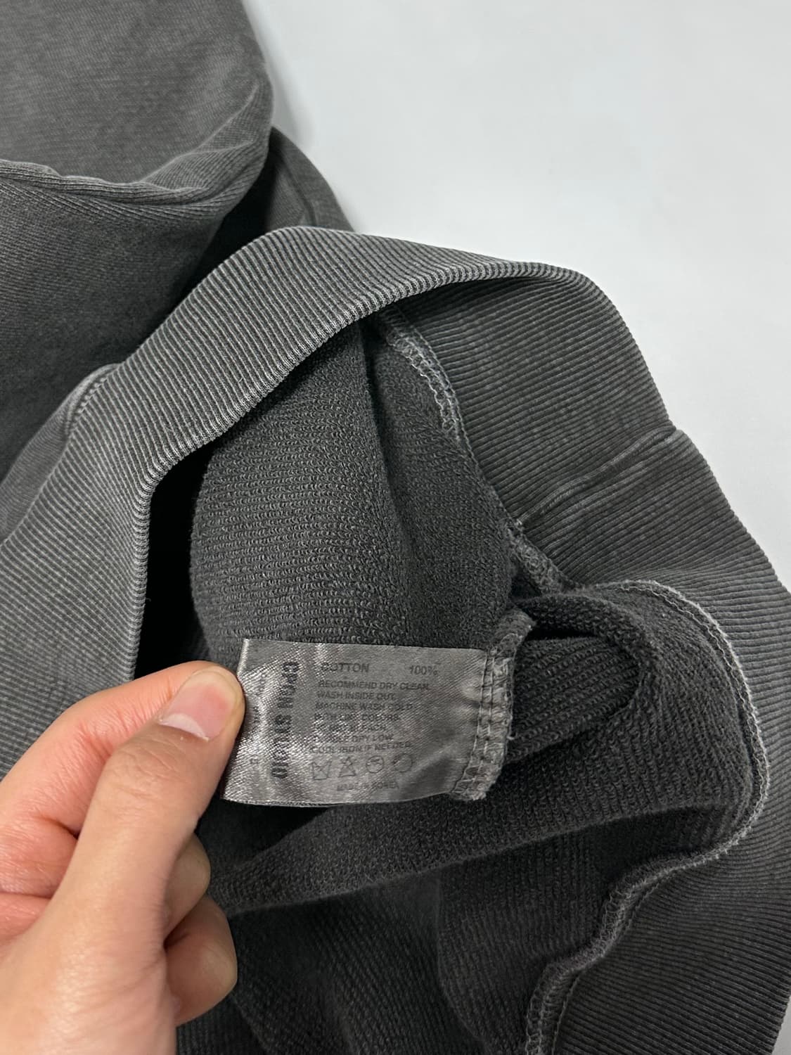 CPGN STUDIO 꼼파뇨 피그먼트 워싱 후드티 상품이미지7