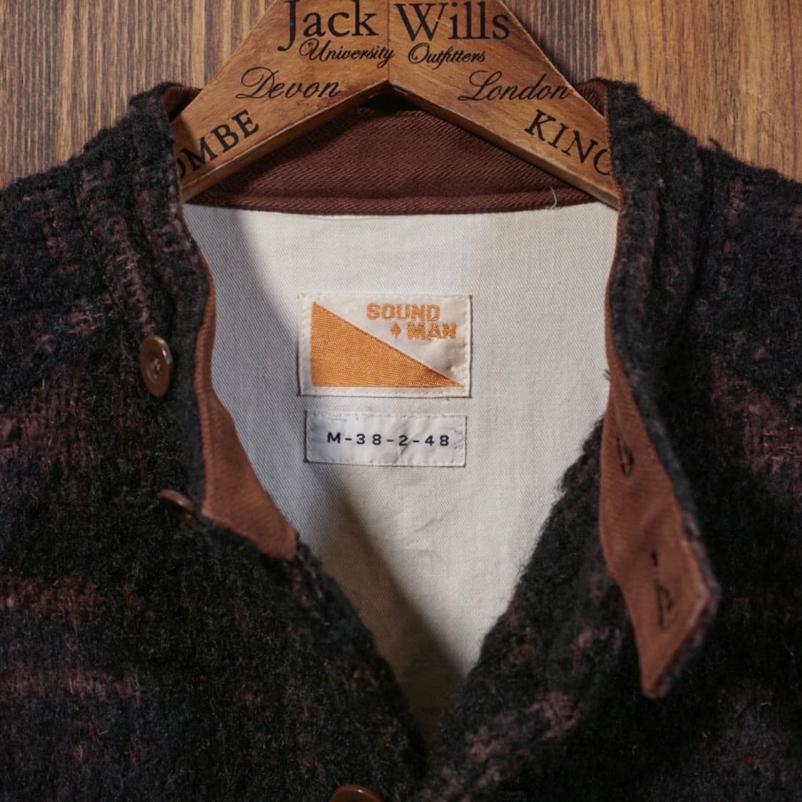 Sound Man japan 트위드 워크자켓 상품이미지6
