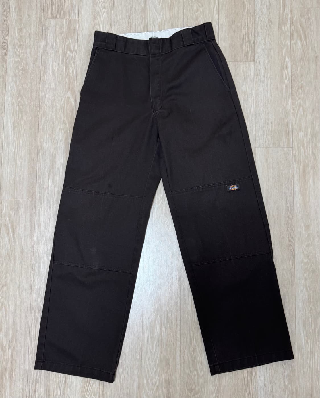 디키즈 더블니 85283 루즈핏 워크팬츠 Dark Brown 상품이미지3