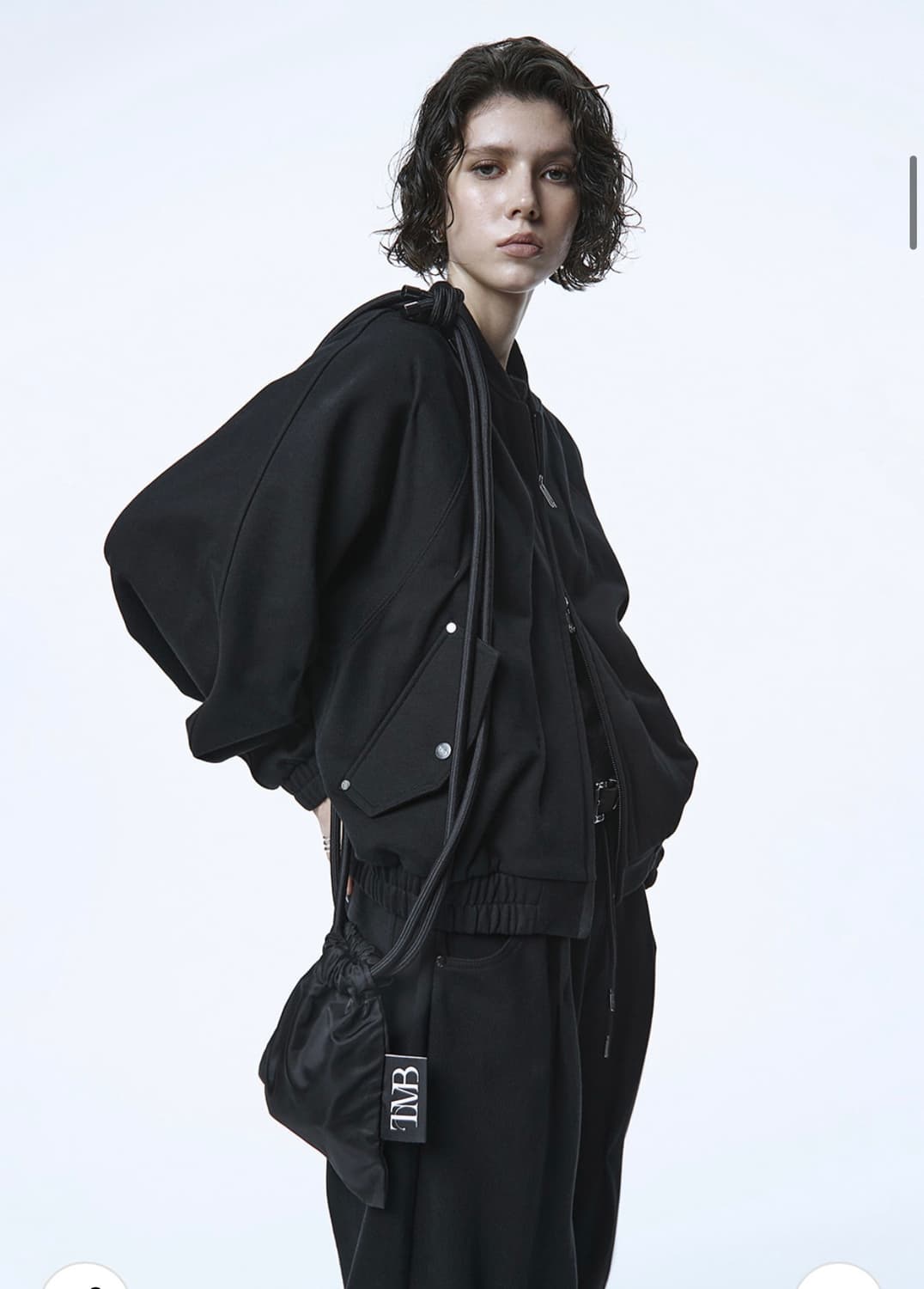 트리밍버드 TMB 스트링 미니백 블랙 상품이미지2