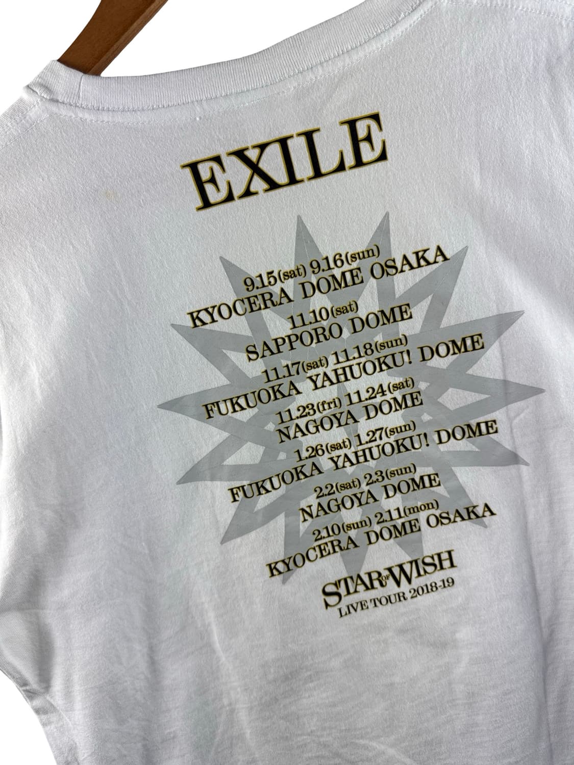 EXILE STAR OF WISH 티셔츠3122 상품이미지5