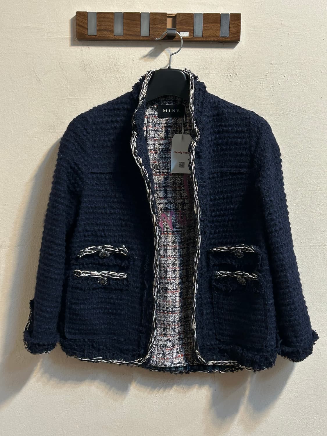 마인 트위드 장식 자켓   상품이미지1