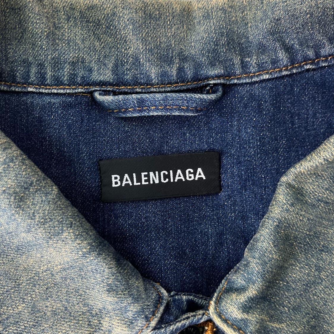 100 발렌시아가 2018 데님 자수 청자켓 상품이미지4