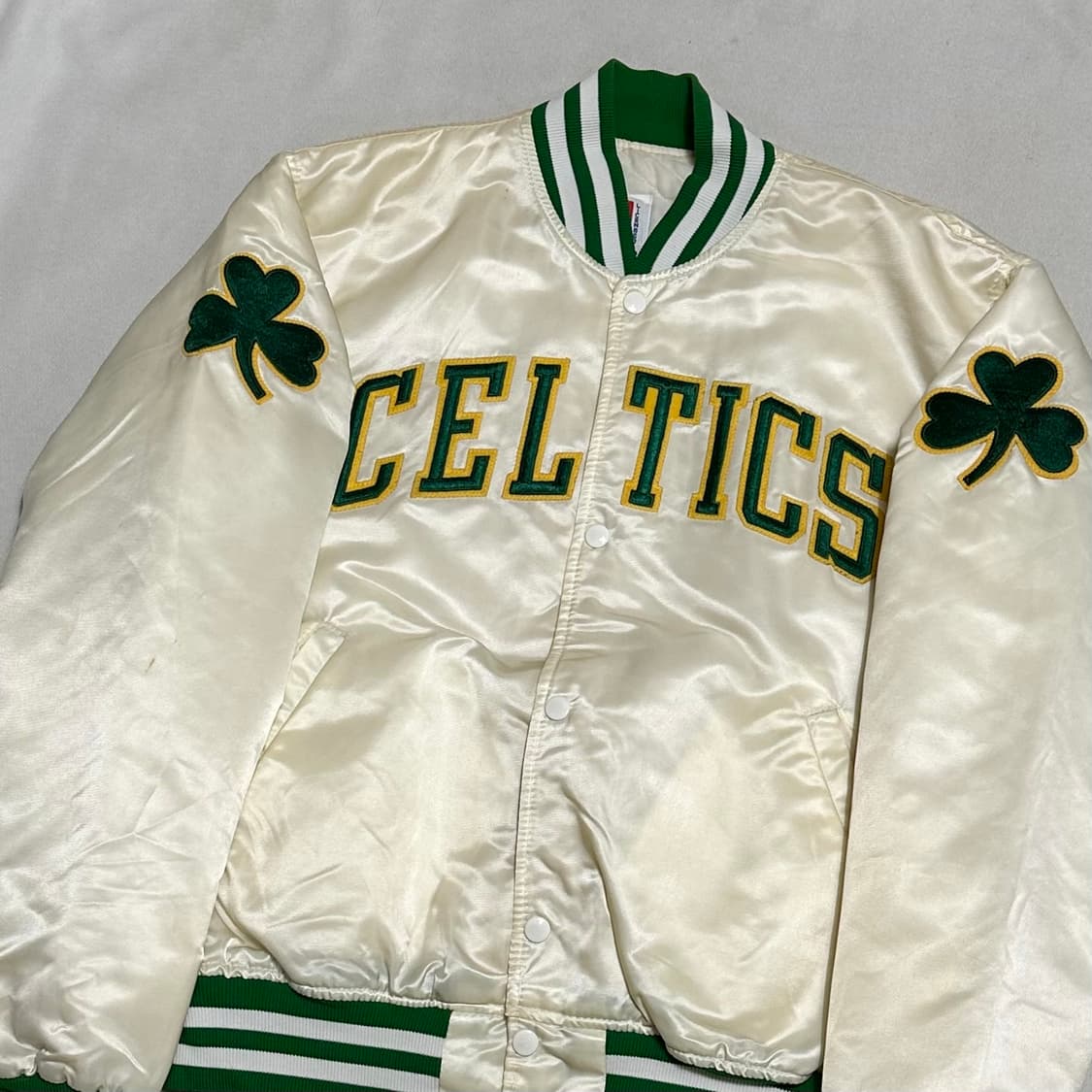 L 스타터 NBA 보스턴 셀틱스 바시티 자켓 상품이미지1