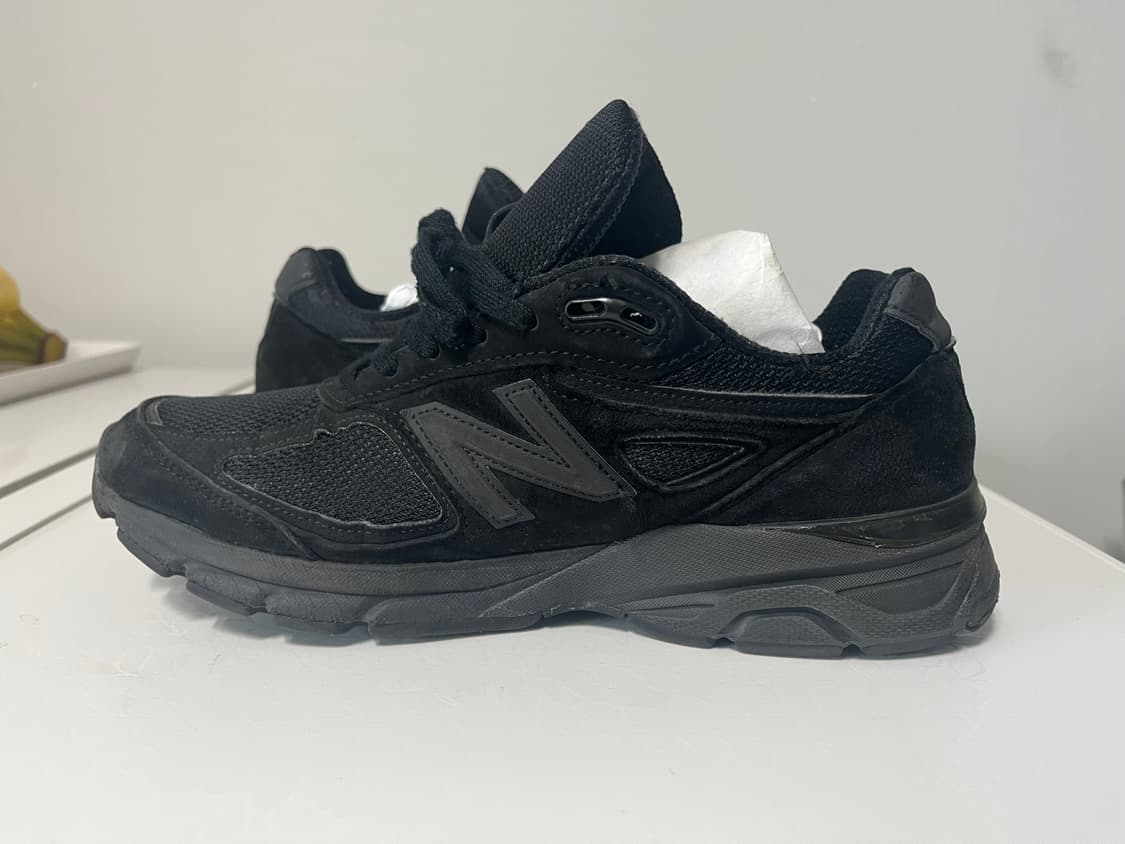 뉴발란스 990v4 트리플블랙 255 상품이미지6