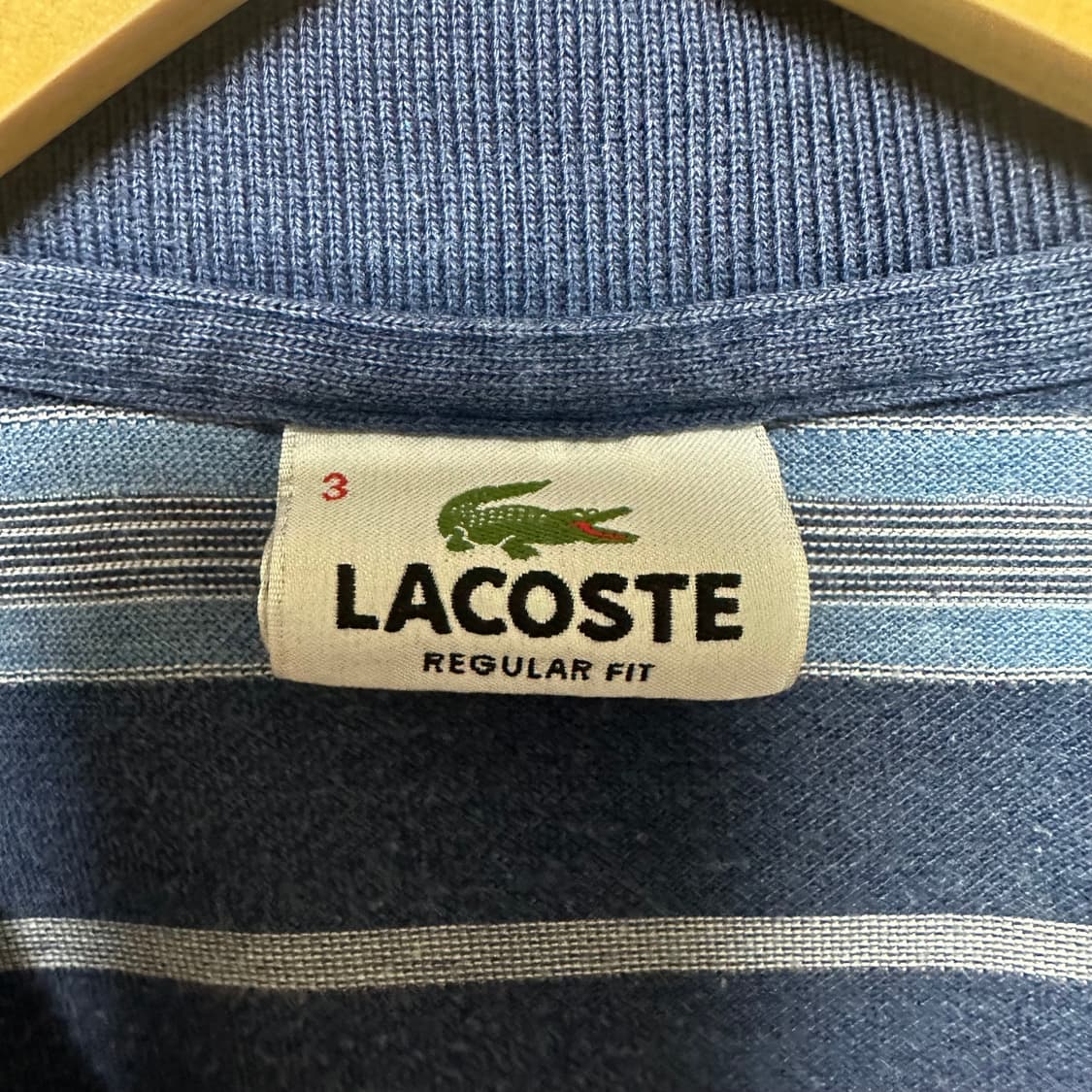 [M]라코스테 스트라이프 피케 티셔츠 상품이미지4