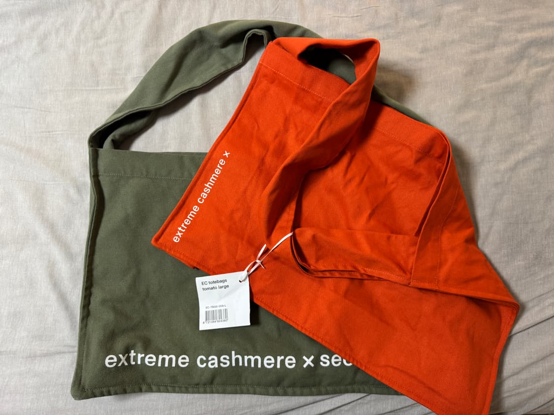 익스트림 캐시미어 팝업 가방 2개 일괄판매 상품이미지4