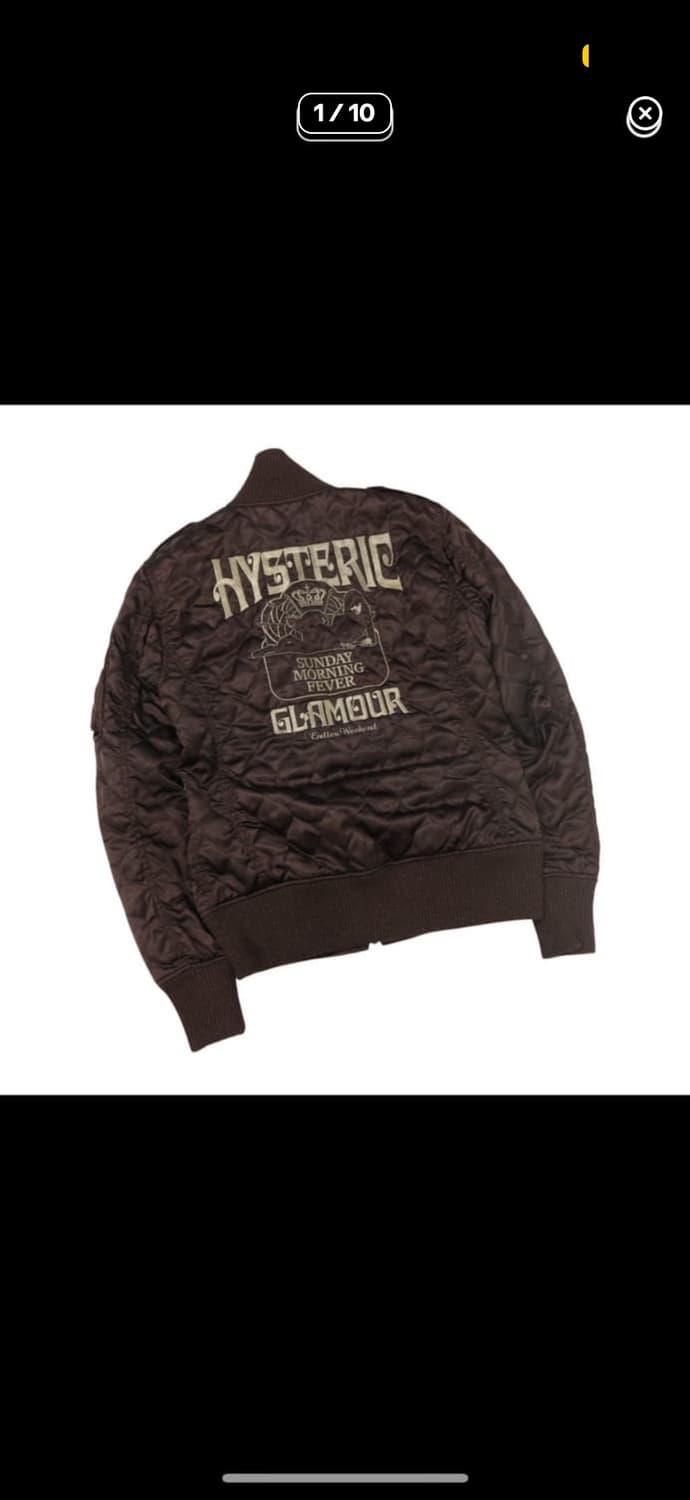 히스테릭글레머퀄팅자켓 상품이미지1