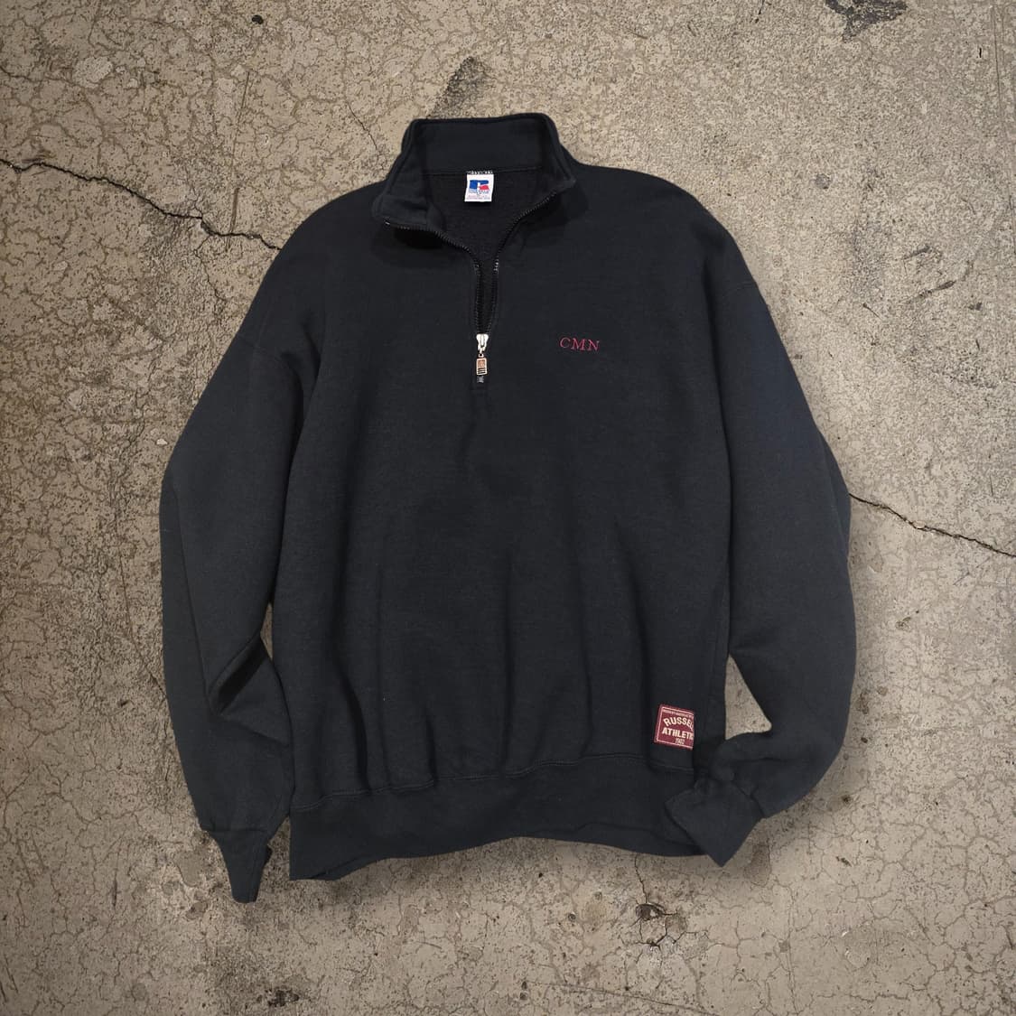 Russell Athletic 쿼터 집업 스웻_MADE IN U.S.A. 상품이미지1