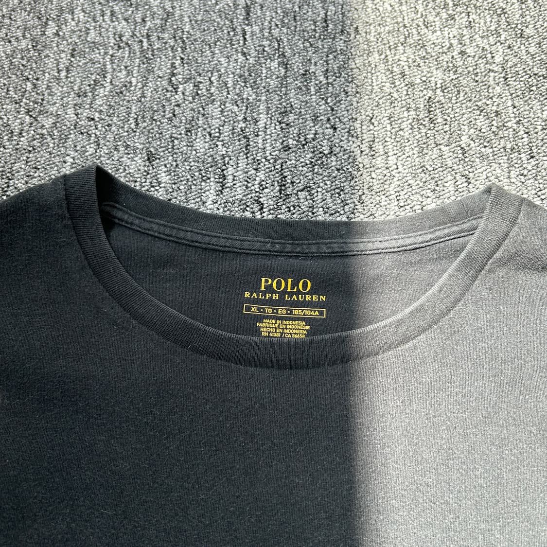 폴로 랄프로렌 블랙 반팔티셔츠 상품이미지5