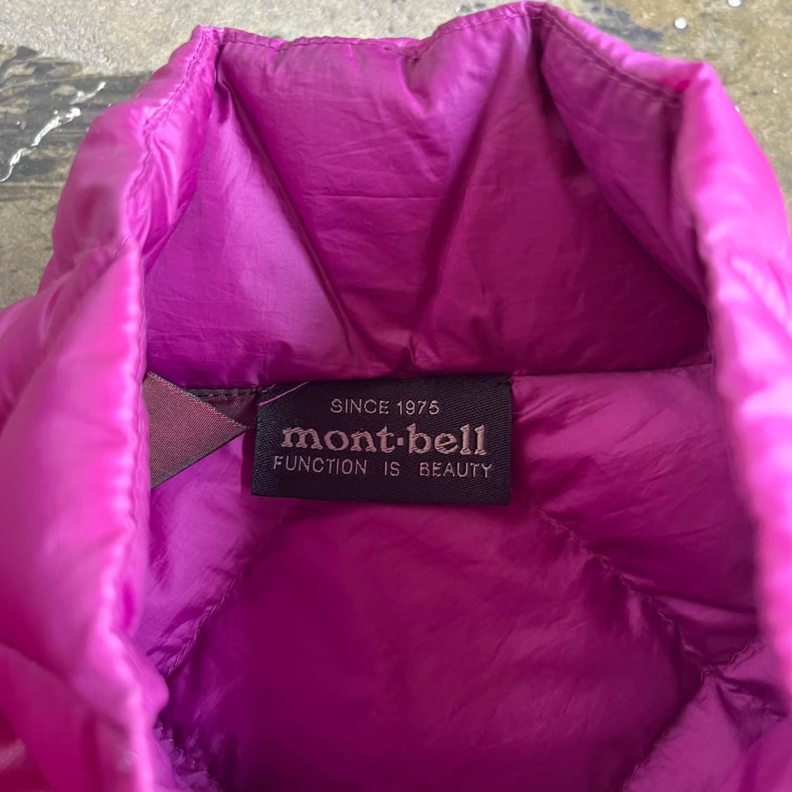 몽벨 퀼팅 경량 패딩 상품이미지5