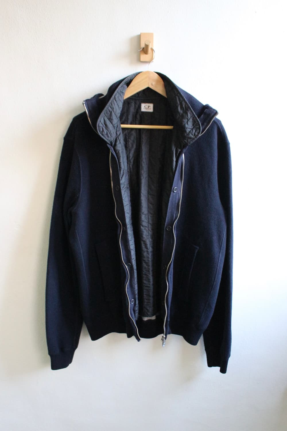 씨피컴퍼니 니트 집업 상품이미지7