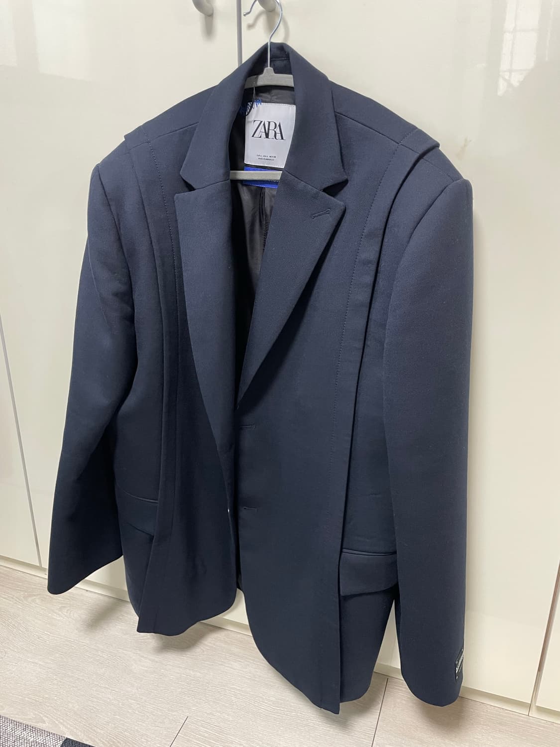 자라x아더에러 오버사이즈 셋업 네이비 상품이미지1