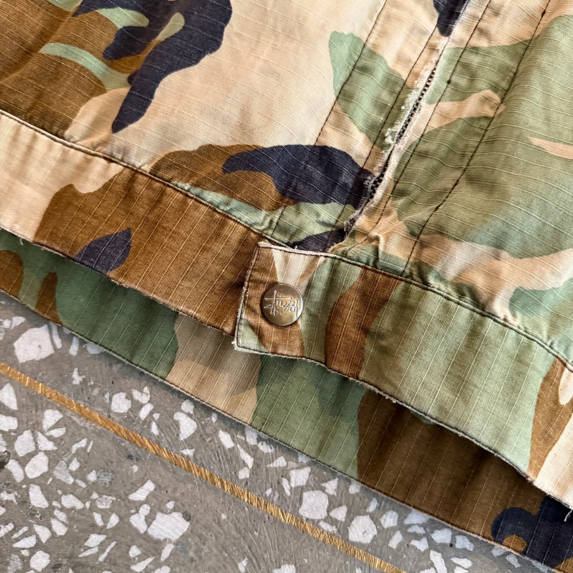 90-00s 올드 스투시 아웃도어 스윙탑 자켓 상품이미지5