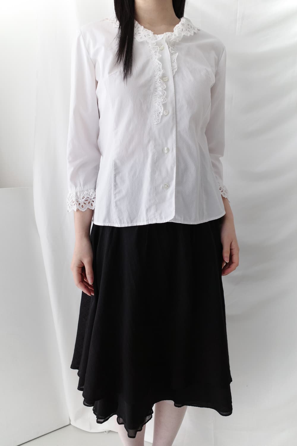 naracamic) lace shirt 상품이미지8