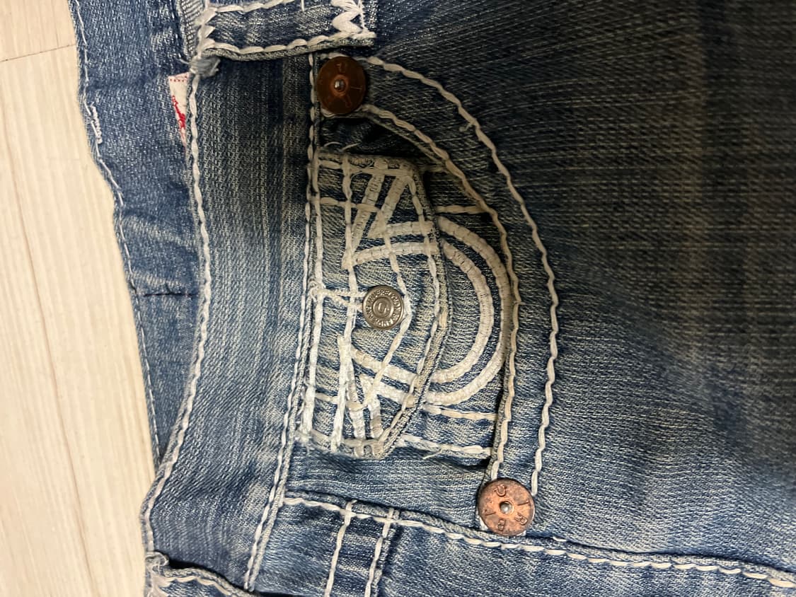 트루릴리젼 연청바지 상품이미지7