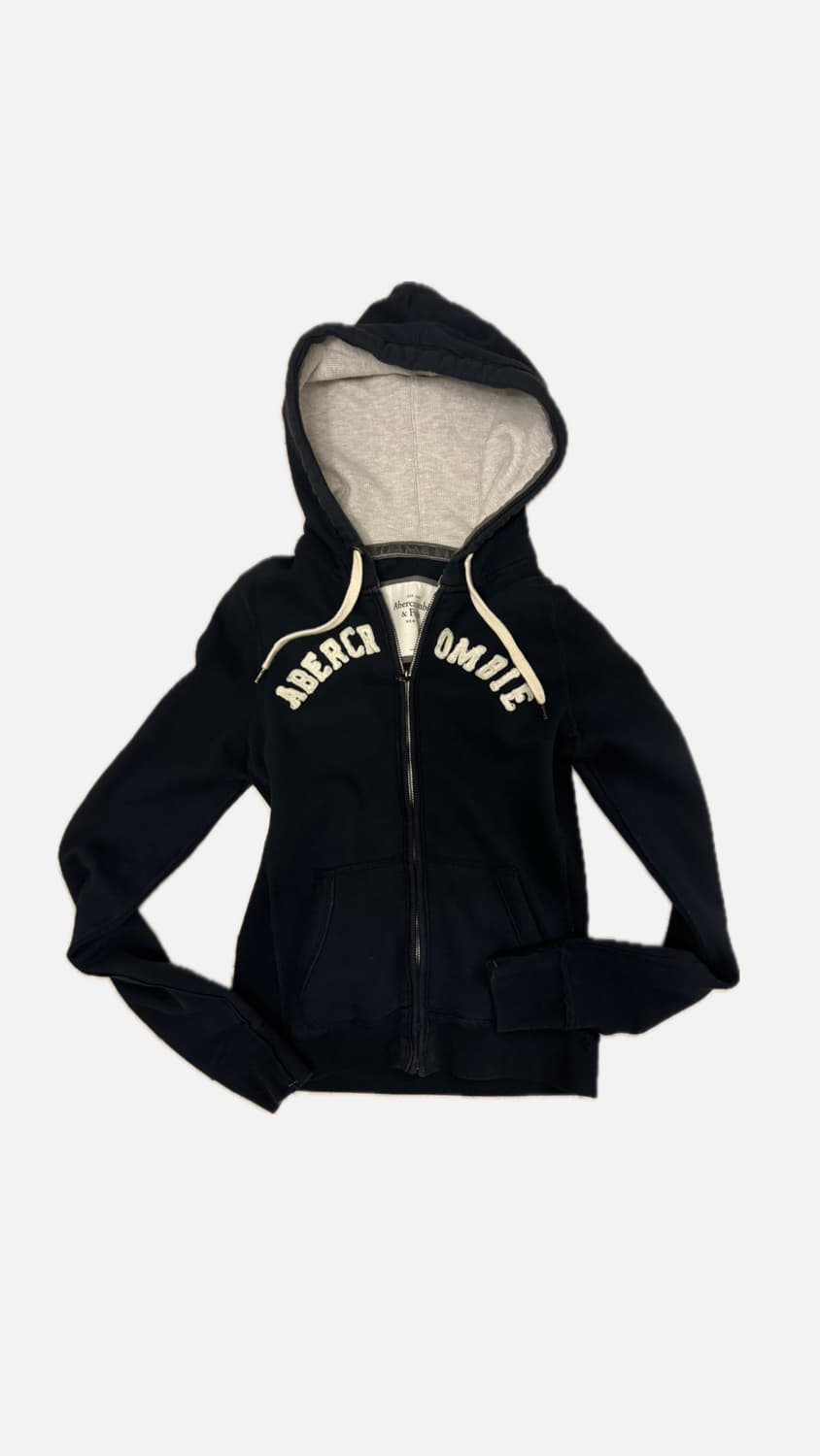 아베크롬비 네이비 후드집업(((급처 상품이미지1