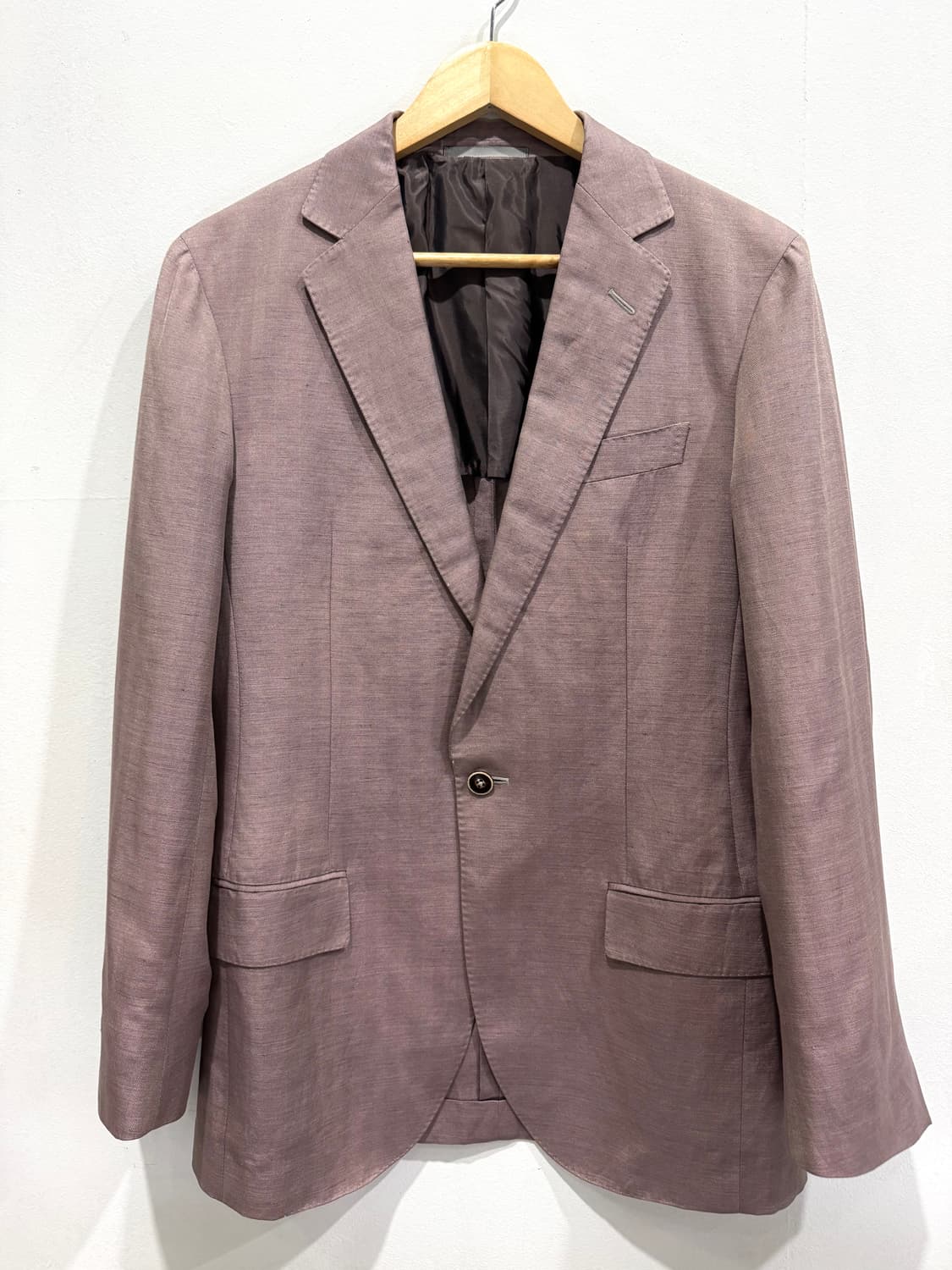 Ermenegildo Zegna 리넨실크혼방 블레이저 48 상품이미지1