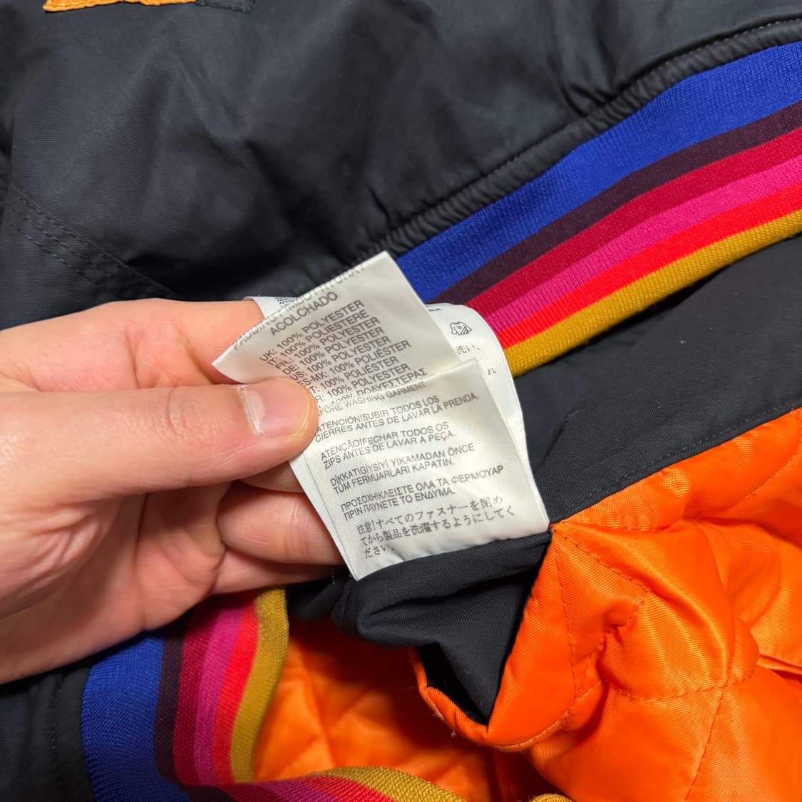 디젤 자수 패치 봄버 자켓 상품이미지9