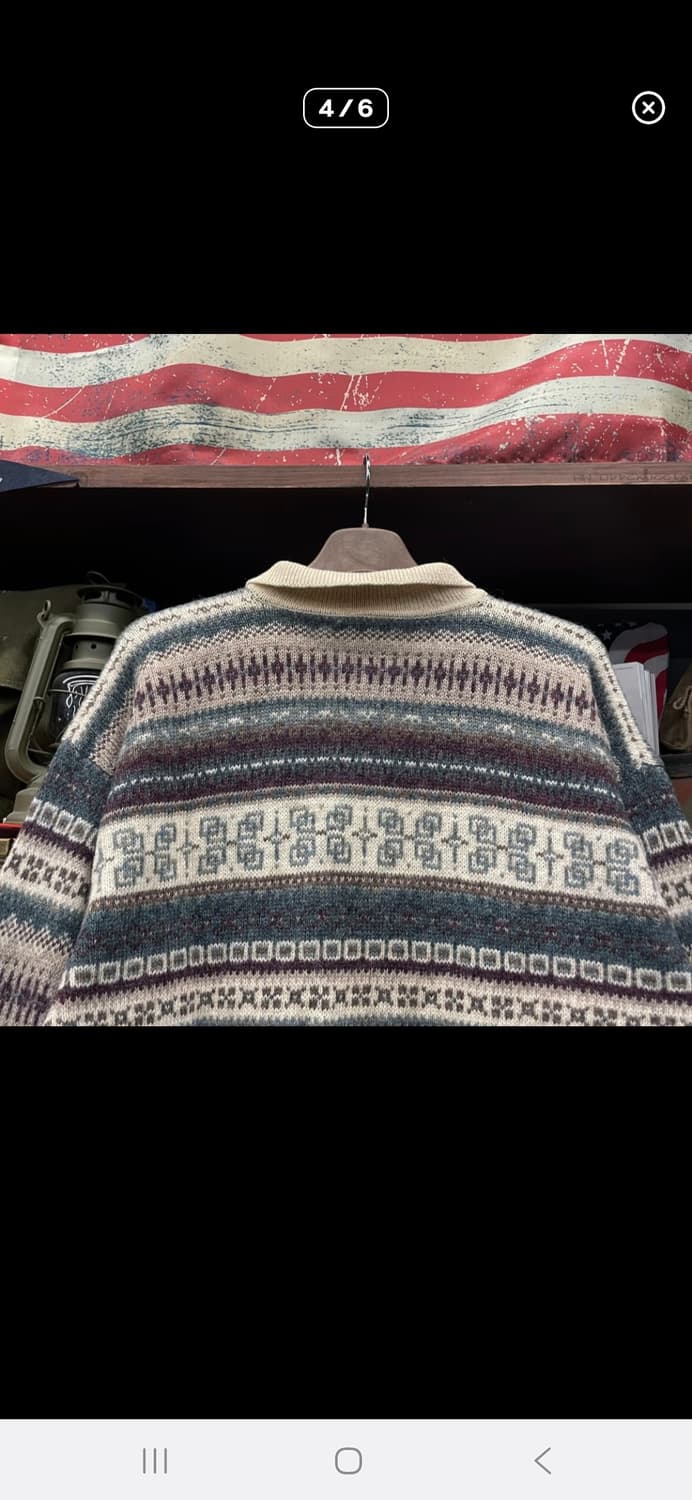 90s McNEAL 페어아일 니트 상품이미지4