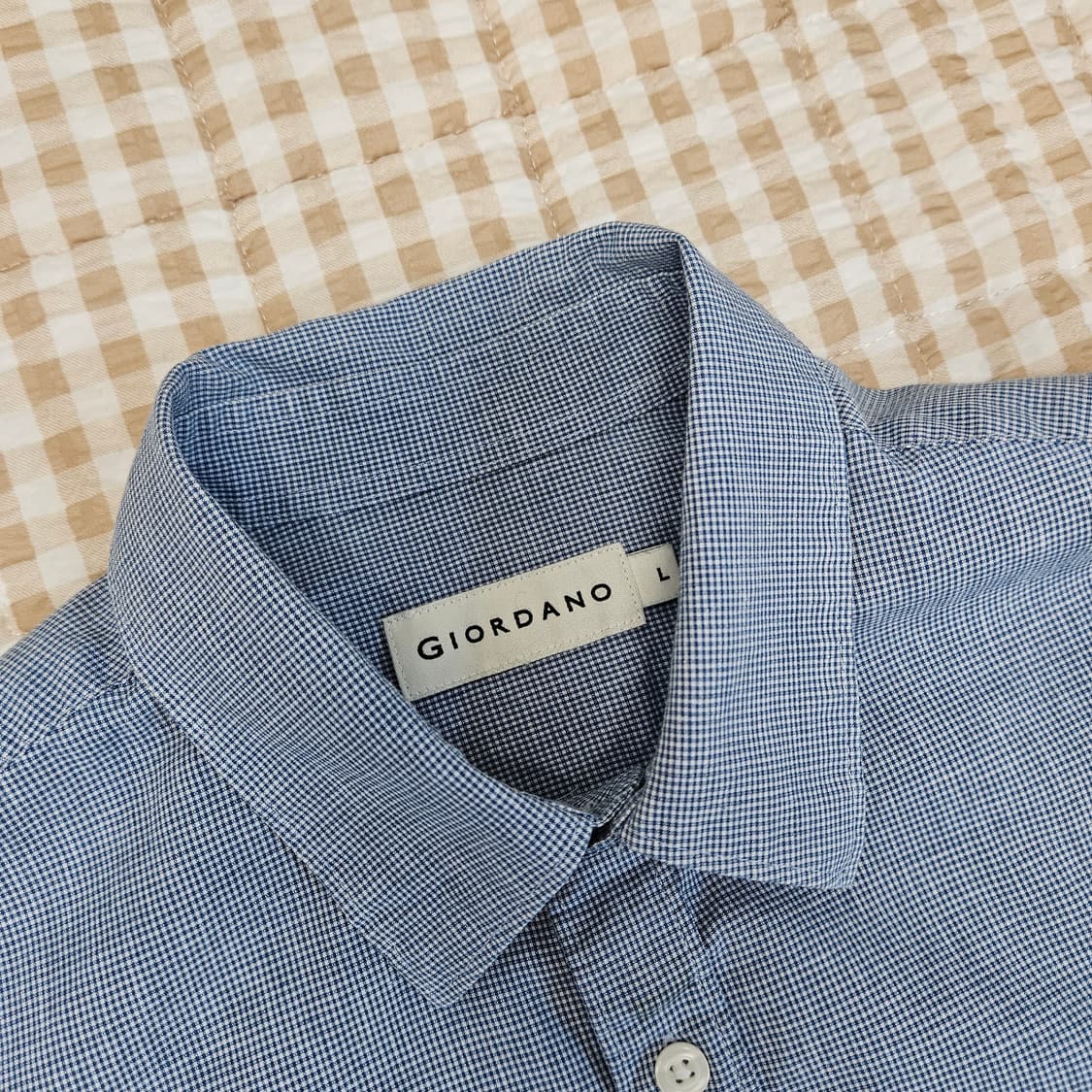 지오다노 긴소매 셔츠 남자100 (2벌가격) 상품이미지2