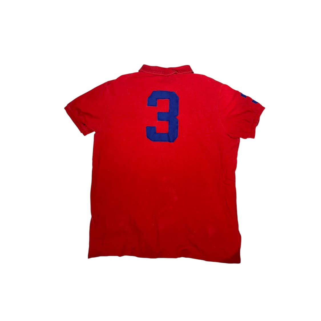 폴로 레드 빅 로고 커스텀 핏 반팔 카라티 XXL 상품이미지6