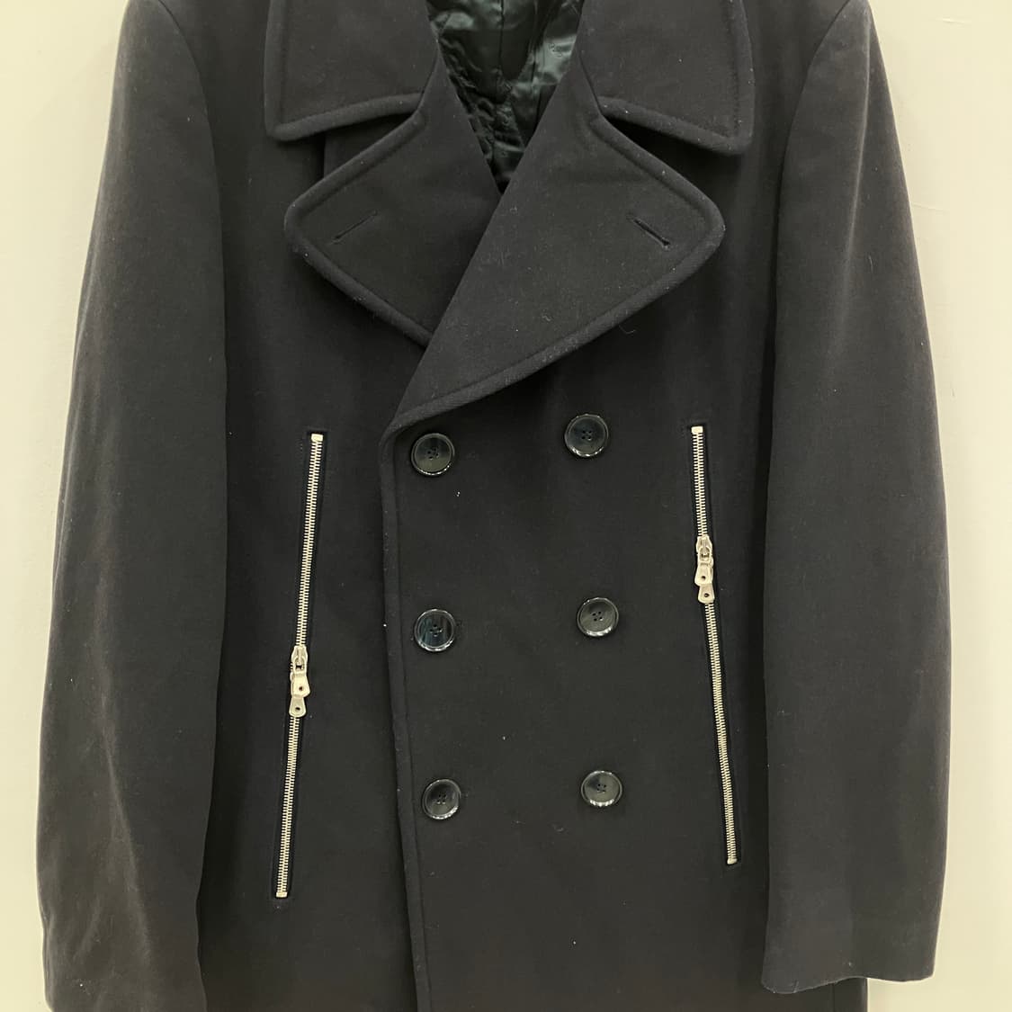 돌체앤가바나 블랙 피코트 50 상품이미지5