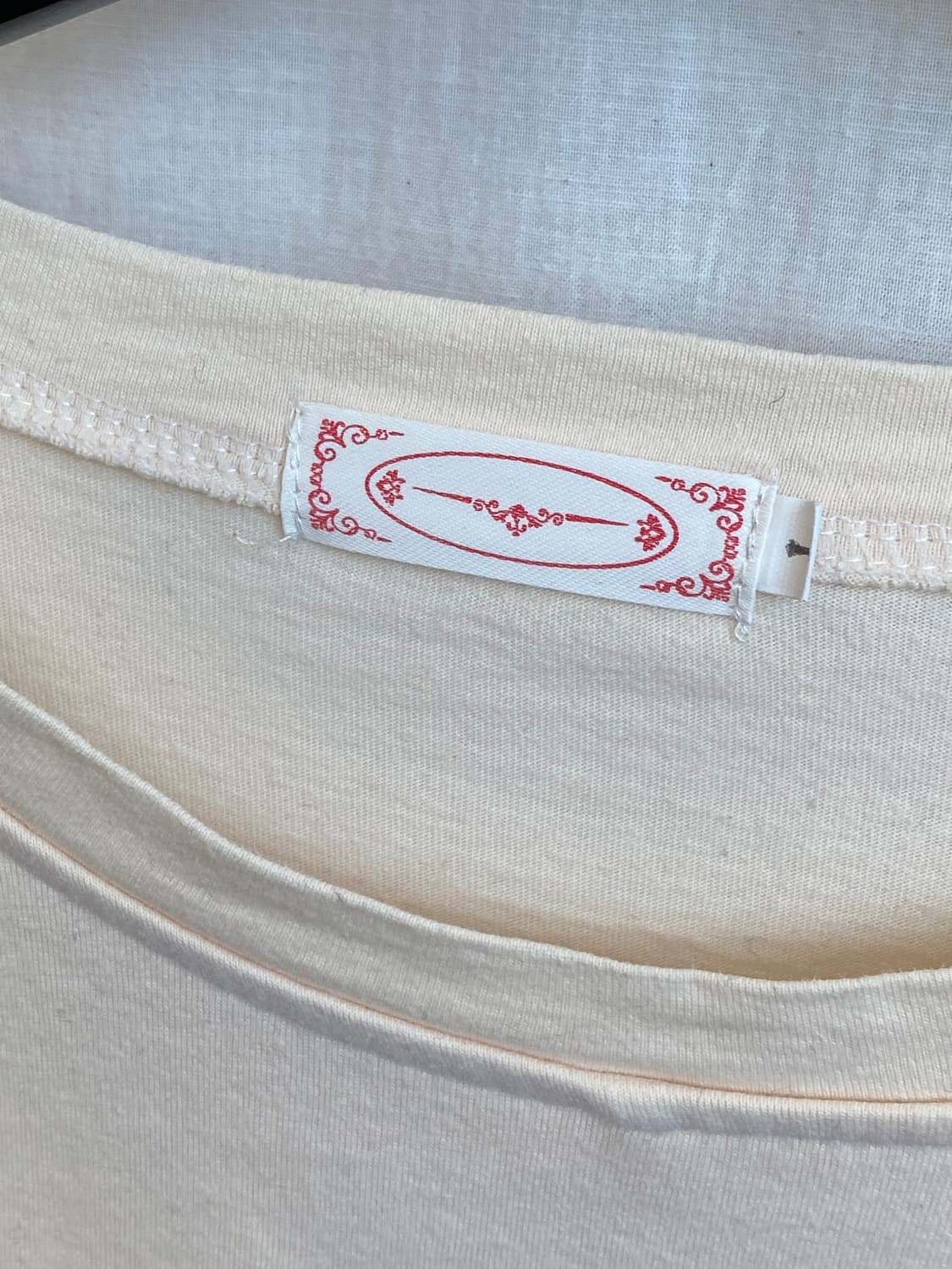 라이트애프리콧 티셔츠(L) 상품이미지5