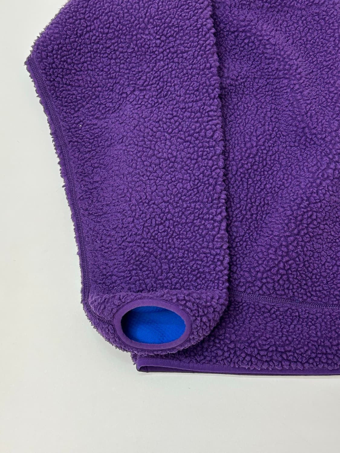 Patagonia 파타고니아 레트로 퍼플/블루 플리스 자켓 상품이미지4