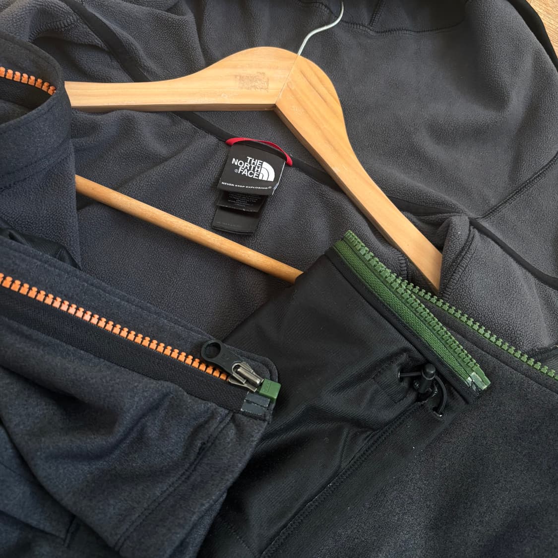 노스페이스 FW 후드 집업 자켓 L 105 기모 트레이닝 상품이미지6