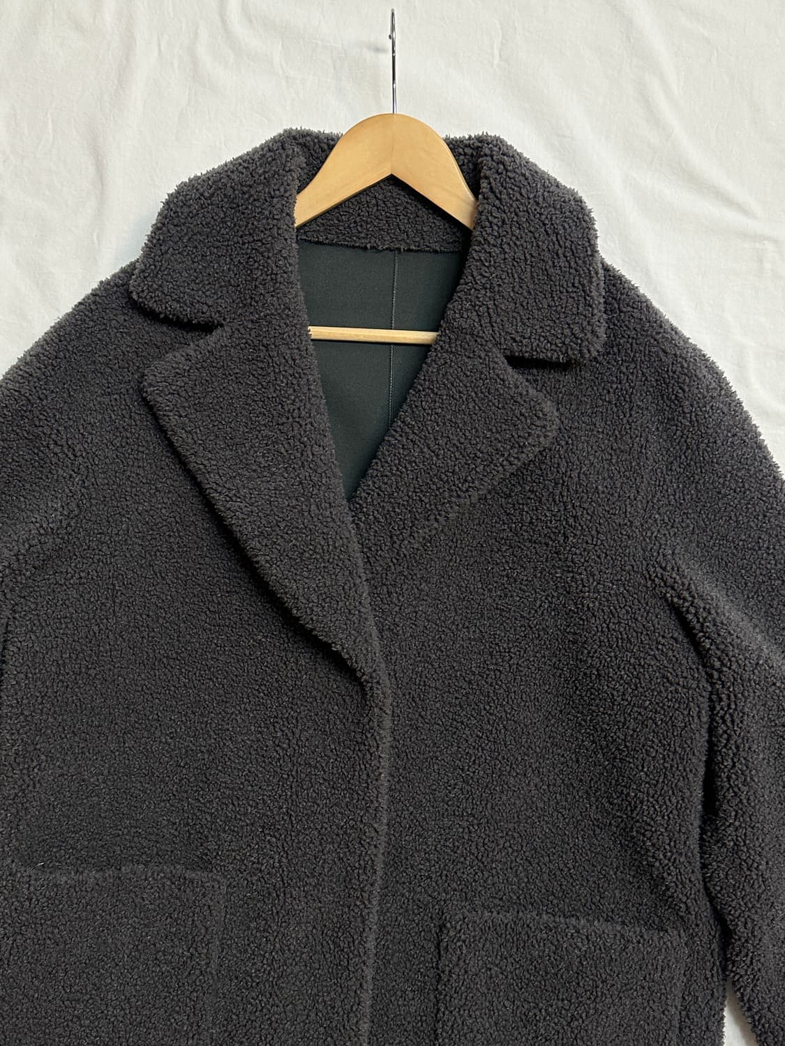 SOUP 양면 뽀글이 무스탕 코트 롱자켓 상품이미지2